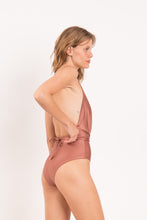 Load image into Gallery viewer, Image 08: Rio De Sol One-Piece Shimmer-Copper New Vegas
