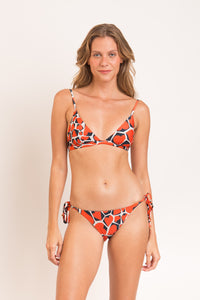 Model Front: Rio De Sol Top Top Amore-Red Tri-Fixo