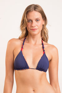 Image 13: Rio De Sol Top Top Amore-Red Tri-Rev