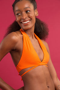 Image 09: Rio De Sol Top Top Dots-Orange Kate