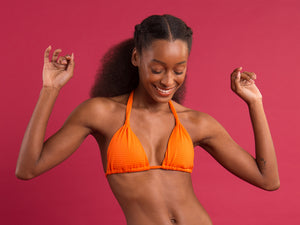Image 10: Rio De Sol Top Top Dots-Orange Mel