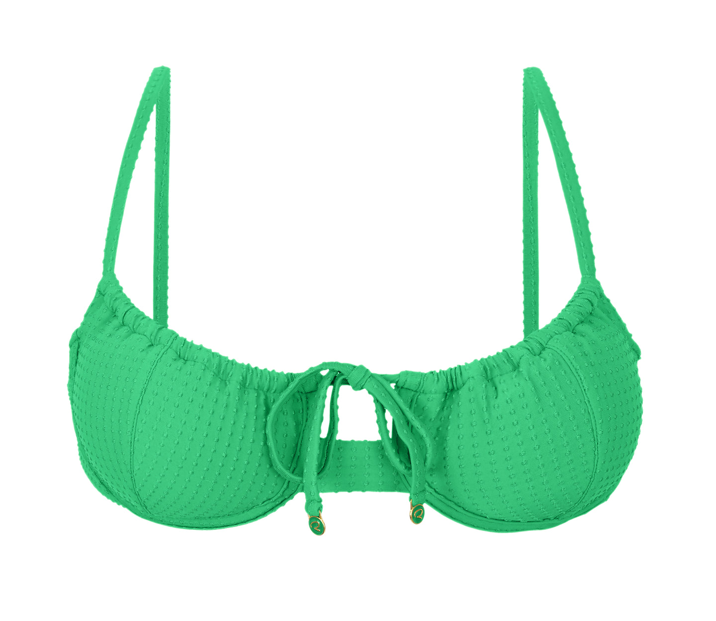 Product Front: Rio De Sol Top Top Dots-Tambourine Balconet-Tie