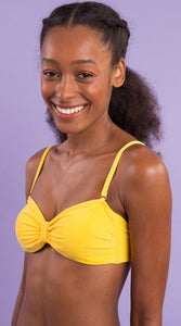 Image 08: Rio De Sol Top Top Malibu-Yellow Bandeau-Duo