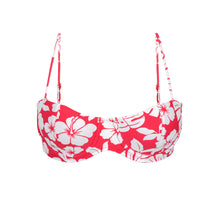 Load image into Gallery viewer, Product Front: Rio De Sol Top Top Pua-Hibiscus Coral
