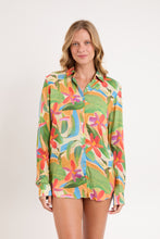 Load image into Gallery viewer, Image 06: Rio De Sol Beach Top Tropical Shirt Greta
