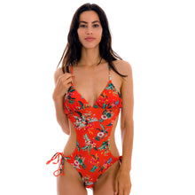 Load image into Gallery viewer, Gallery: Rio De Sol One-Piece Wildflowers Trikini
