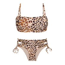 Load image into Gallery viewer, Set Leopard Bandeau-Reto Madrid
