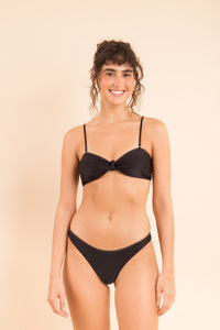 Top Shimmer-Black Bandeau-Joy