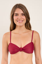 Load image into Gallery viewer, Top Touch-Carmim Bandeau-Joy
